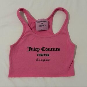 Juicy Couture Pink Cami Crop Top